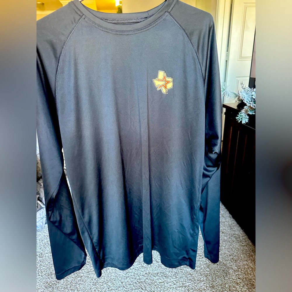 Astros columbia long sleeve